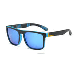 Black Frame / Blue Pattern / Blue Mirror Lens