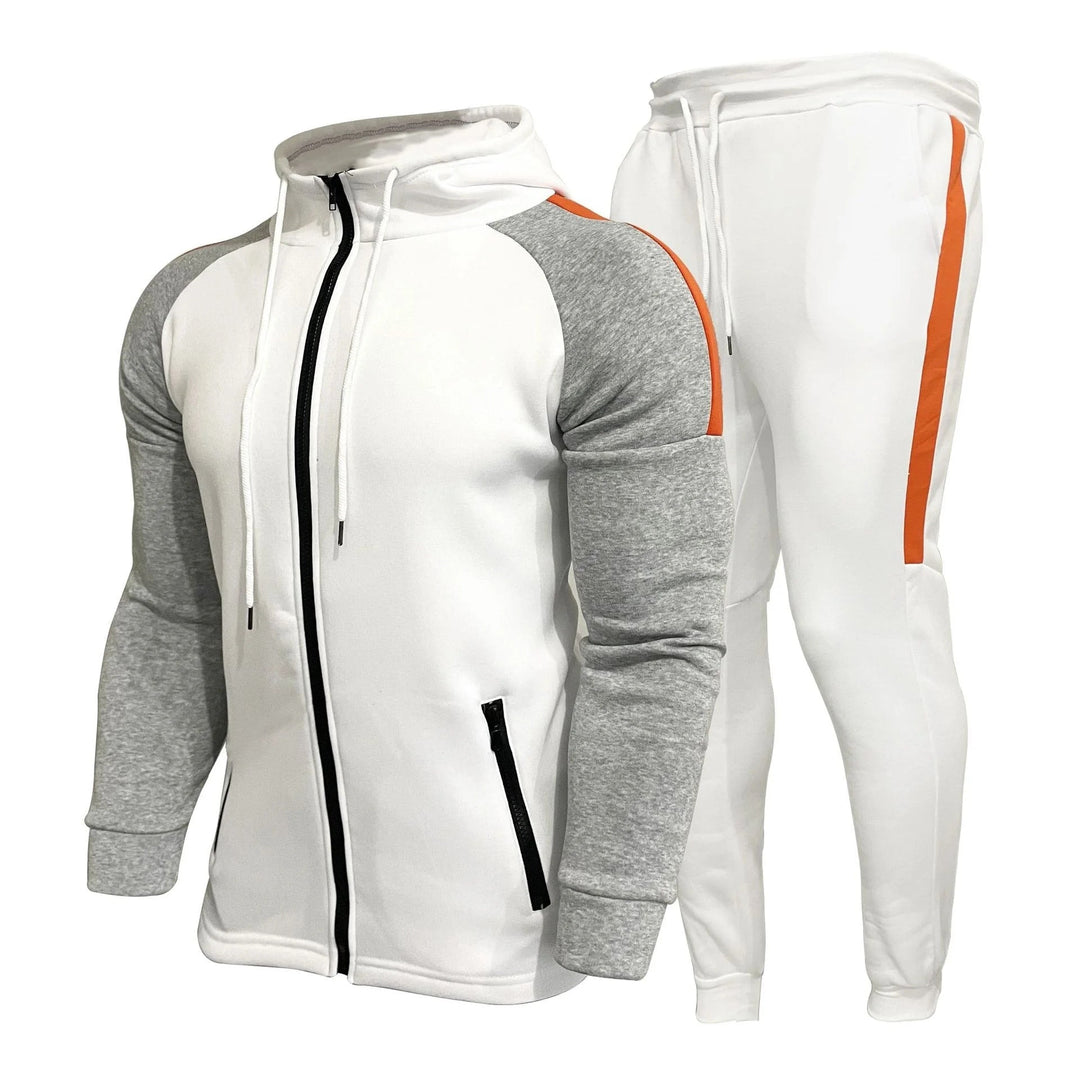 Warmer Herren Trainingsanzug M2, bestehend aus bequemer Jacke und Jogginghose, für Sport und entspannte Tage.