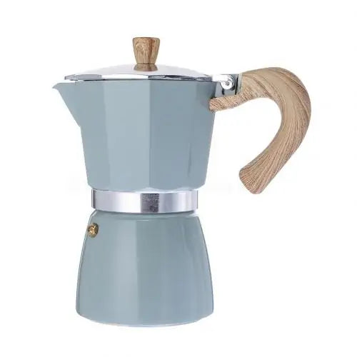 Eleganter Aluminium Perkolator als stilvolles Küchenzubehör für feinsten Kaffee.