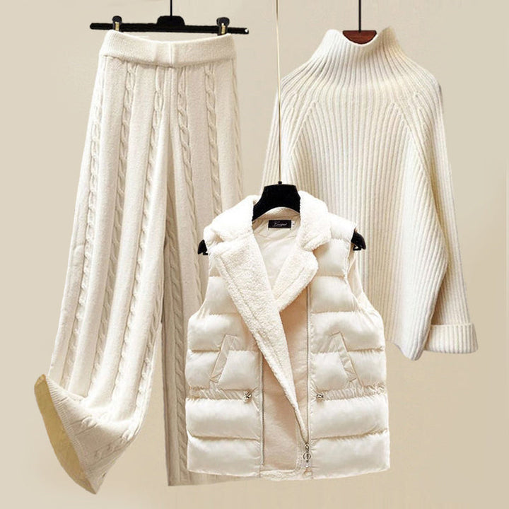 Bequeme Freizeithose aus dem Damen Winterset, perfekt für einen entspannten Alltagslook.
