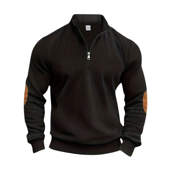 Weicher Herren Pullover als Komfort-Oberteil, ideal für entspannte Tage. Strapazierfähiges Langarmshirt für Männer.
