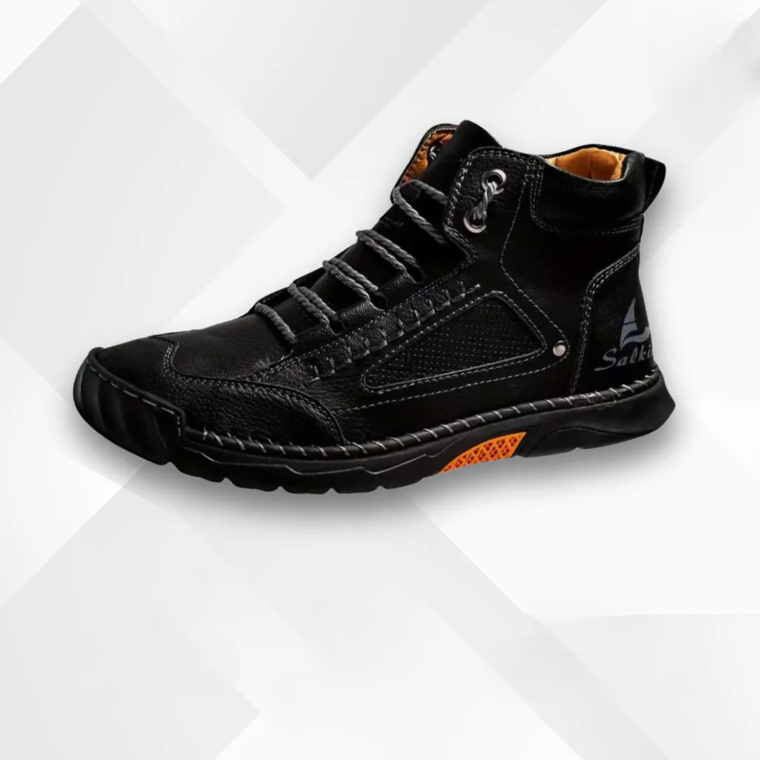 Wasserdichter Herren Schnürschuh Leandro, ideal als Herbst- oder Alltagsschuh. Robust, bequem & rutschfest.