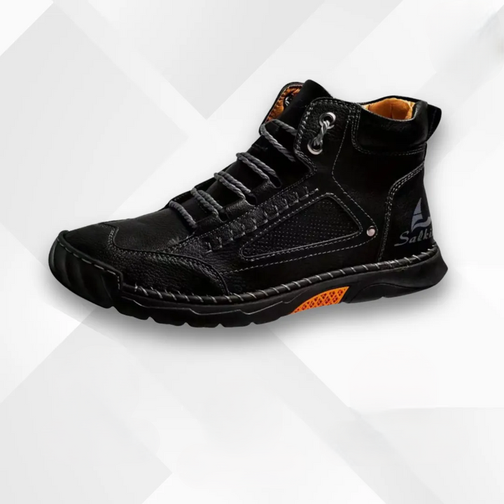 Wasserdichter Herren Schnürschuh Leandro, ideal als Herbst- oder Alltagsschuh. Robust, bequem & rutschfest.