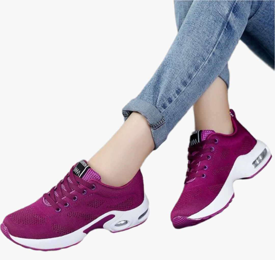 Sportliche Damen-Freizeitschuhe: Modische Sneaker mit flexibler Sohle für Alltag & leichte Workouts.