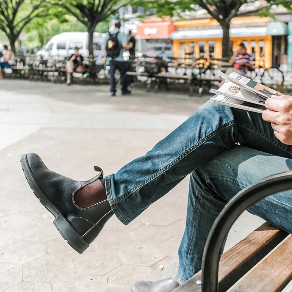 Unisex orthopädische Winterschuhe: wasserdichte Chelsea Stiefel mit Arch Support für optimalen Komfort.