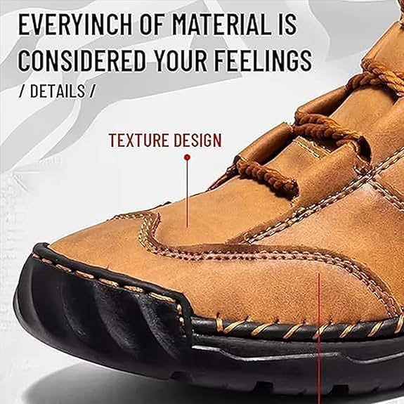 Robuste, orthopädische Herren Outdoor Stiefel. Wasserdicht, rutschfest mit Fußgewölbestütze für optimalen Komfort.