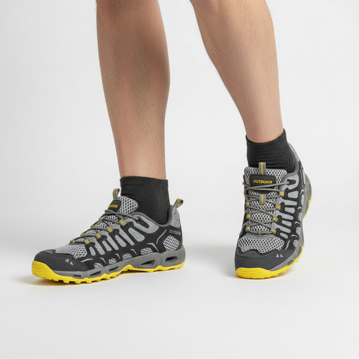 Bequeme orthopädische Unisex-Wandelschuhe "Holly" mit rutschfester Sohle, ideal für Sportwandern und Komfort.