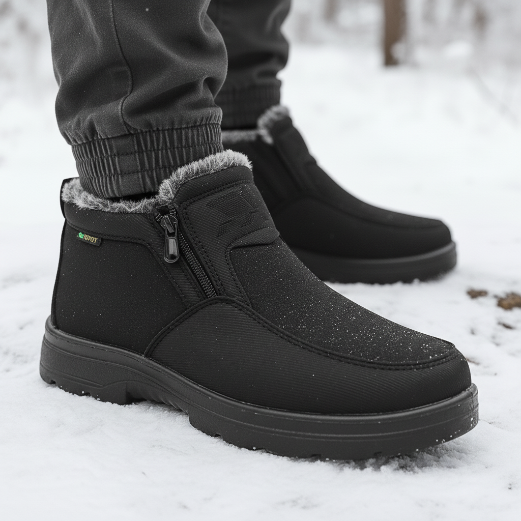 Stylische unisex Winterstiefel, orthopädisch & wasserdicht, perfekte Alltagsschuhe für Damen & Herren.