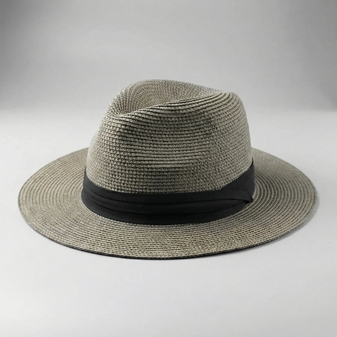 Modischer Reisehut "Noah", eleganter Unisex Panama Fedora für Strand, Urlaub & Stadt.