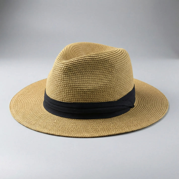 Luxuriöser Eleganter Panama Fedora "Noah", perfekte Kopfbedeckung für Sommeroutfits.