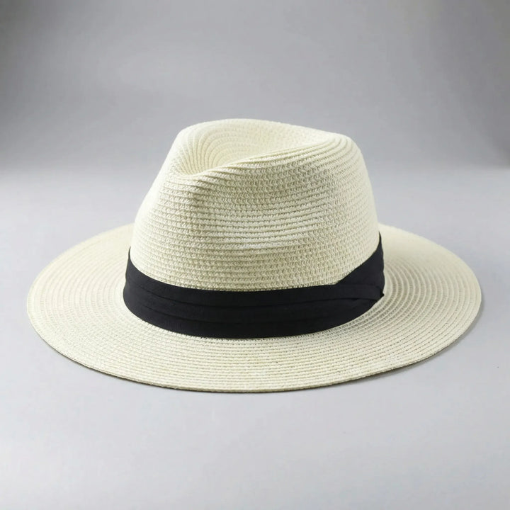 Hochwertiger Panama Style Fedora "Noah", stilvoll und funktional für sonnige Tage.