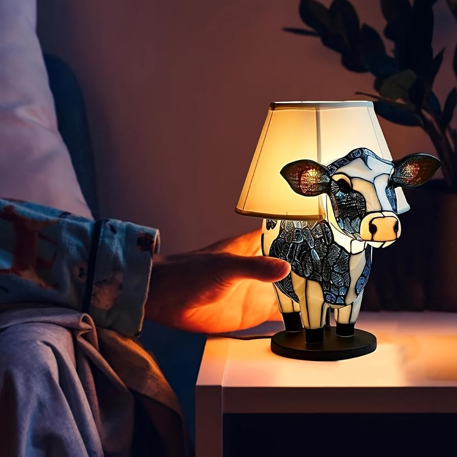 Fröhliche Tier-Nachtlichtlampe. USB-Tischleuchte für Kinderzimmer, spendet sanftes, gemütliches Licht.