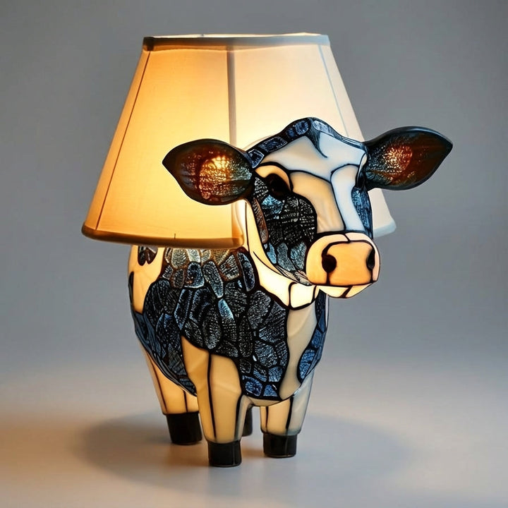 Dekorative Tier-Tischleuchte für Kinderzimmer. Eine gemütliche USB-Kinderlampe, perfekt als Nachtlicht.