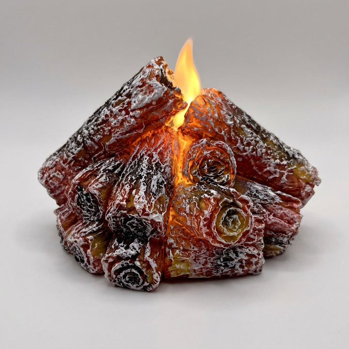 LumaGlint Ambiente-Leuchte mit flackernder Flamme, flammenlos, für gemütliche Stunden und stilvolle Dekoration.