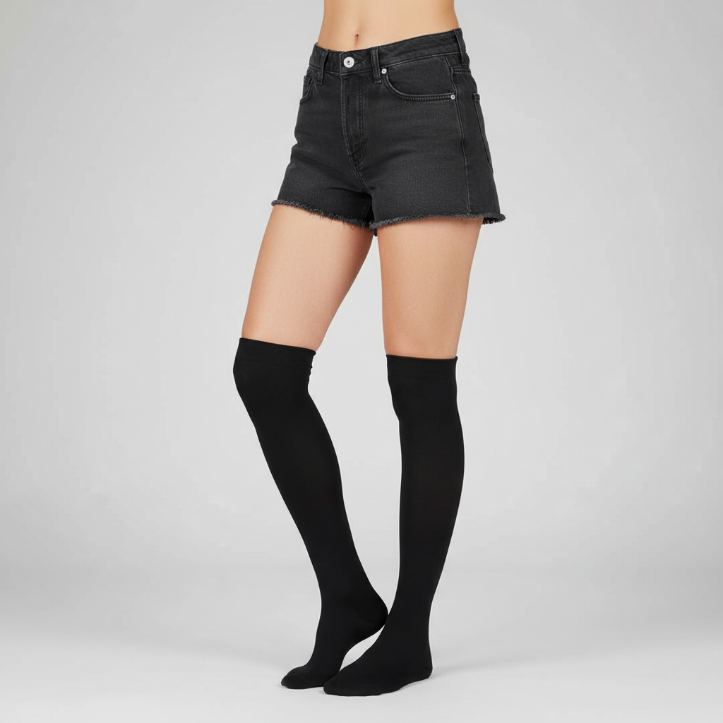 Unisex Kompressionsstrümpfe für leichte & energiegeladene Beine, ideal für Alltag, Sport & Reise.
