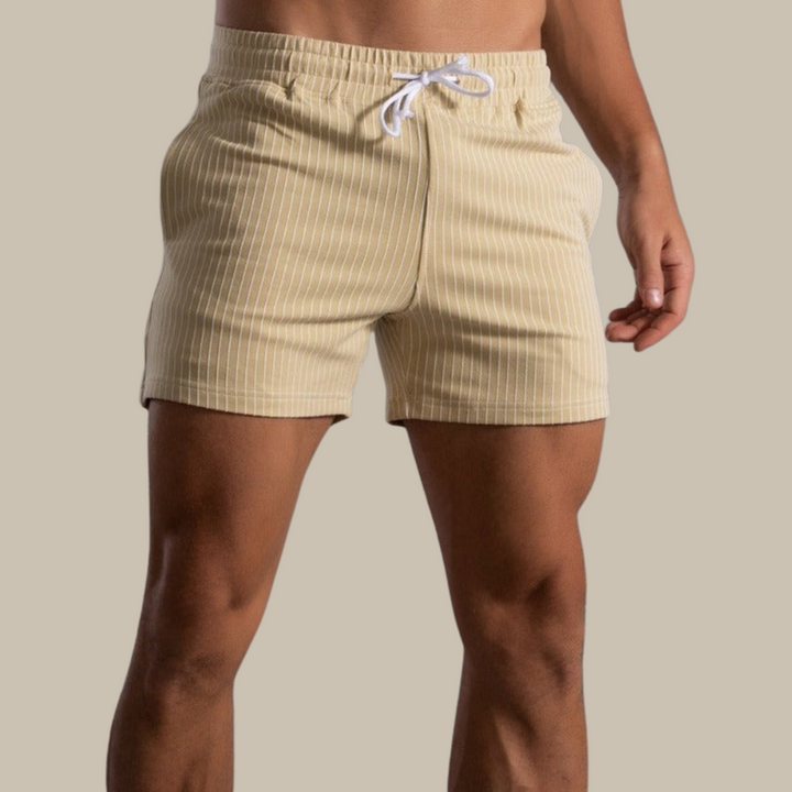 Herren Badeshorts Niko: Schnelltrocknend, stylisch & komfortabel aus Ripstop-Polyester für Sommer & Strand.