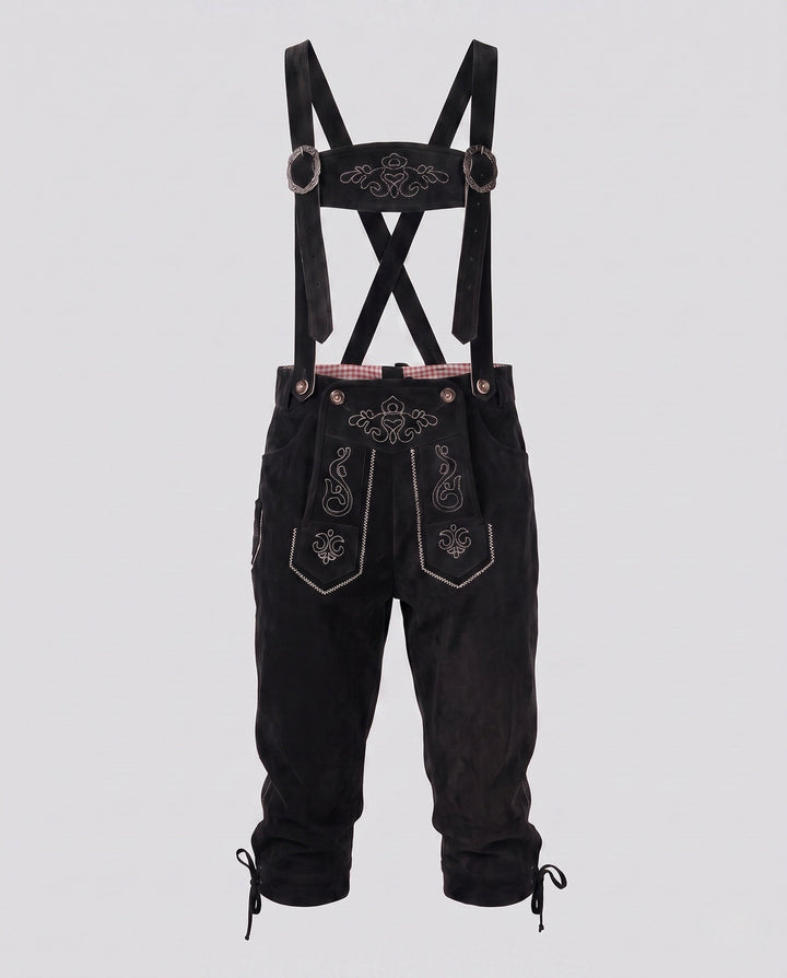 Elegante Damen Oktoberfest Trachtenhose, komfortabel und stilvoll, mit aufwendigen Stickereien für Volksfeste.