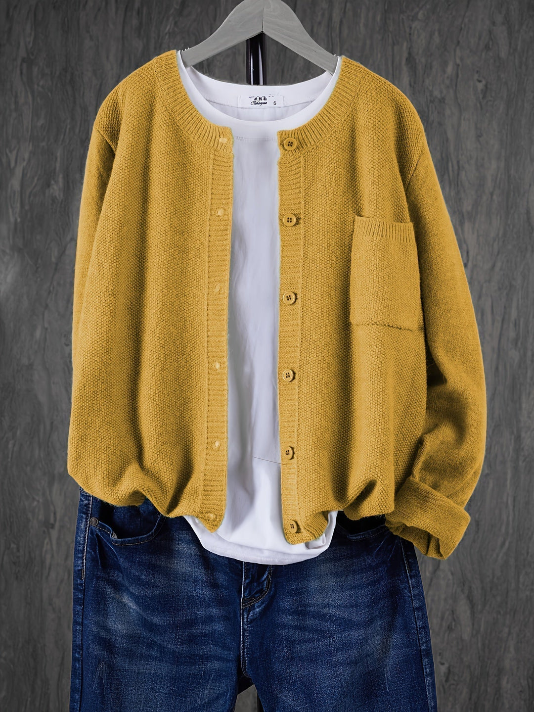 Vielseitiger Damen Strick-Cardigan, bequem & locker für Alltag und Freizeit; dein Basic-Teil.