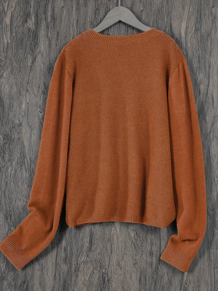 Entspannte Damen Strickjacke, locker & bequem für jeden Tag; dein stilvoller Freizeit-Cardigan.