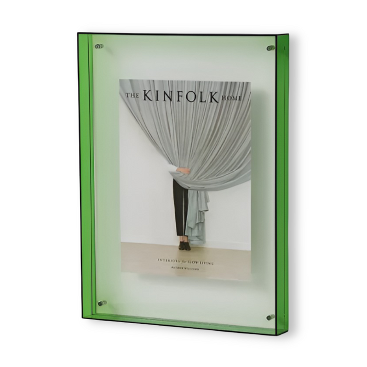 Moderner Bilderrahmen als Wohnaccessoire, minimalistisches Design für Fotos und Kunst.
