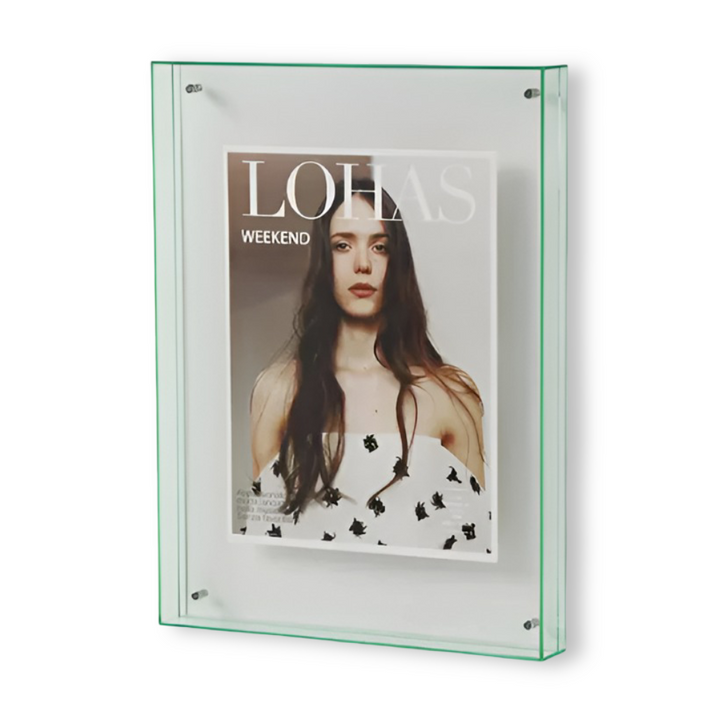 Minimalistischer Fotorahmen für ein zeitgemäßes Zuhause, elegante Wand Deko für Bilder.