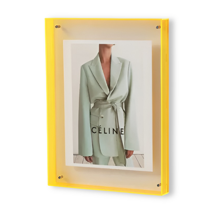 Schlanker Rahmen, vielseitiges Wohnaccessoire, modern für Kunst & Fotos an jeder Wand.