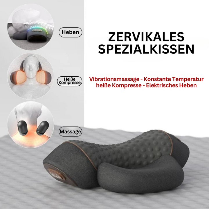 Vielseitiges Nackenwärmekissen für umfassende Schmerzlinderung im Hals- & Nackenbereich. Tragbar.