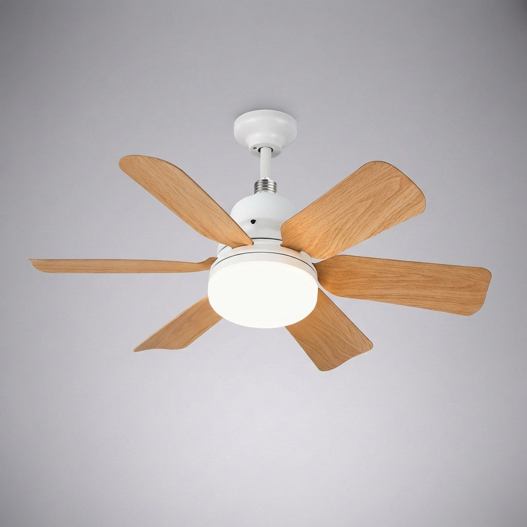 Multifunktionale Deckenleuchte mit Ventilatorfunktion, E26 und smarter LED-Lichtsteuerung.