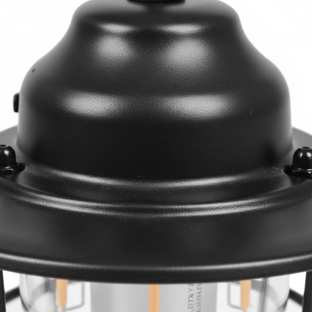 Tragbare Campora Retro LED Zeltlampe mit Akku für warmes oder kaltes Licht beim Camping.