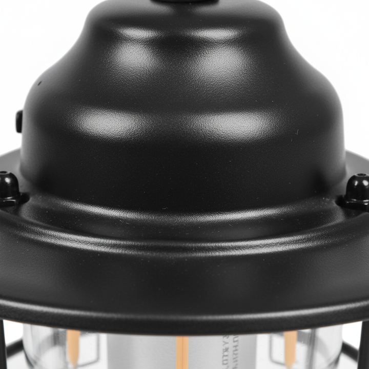 Tragbare Campora Retro LED Zeltlampe mit Akku für warmes oder kaltes Licht beim Camping.