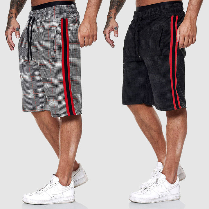 Komfortable Herren Shorts, knielang, atmungsaktiv, in legerem Schnitt für mühelosen Alltagsstil im Sommer.