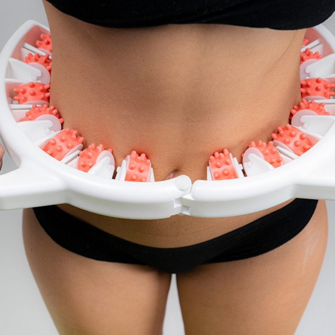 Praktischer manueller Cellulite-Roller für die tägliche Körperpflege und straffere Haut.