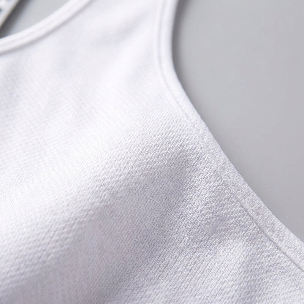Stylisches rückenfreies Damen Sportshirt Isla, atmungsaktiv, perfekt für Fitness, Gym & Activewear.