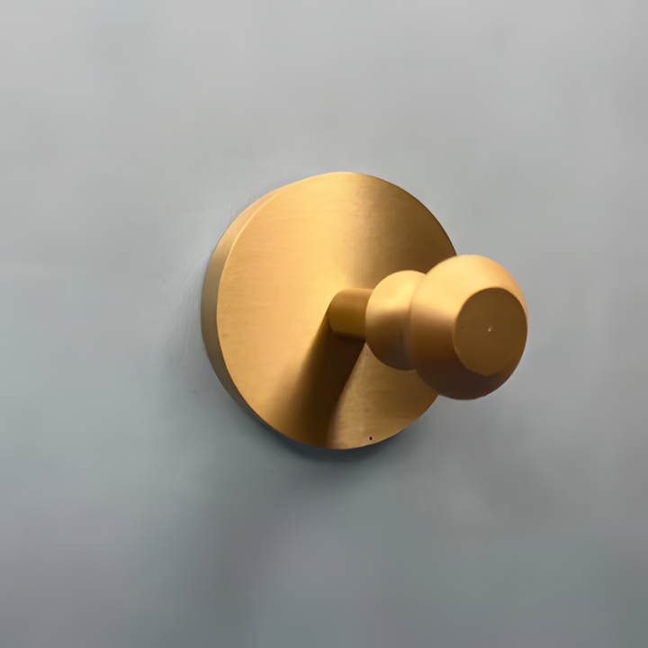 Stilvoller Seepferdchen-Wandhaken, blau, für maritime Badezimmer. Charmantes Wohnaccessoire.