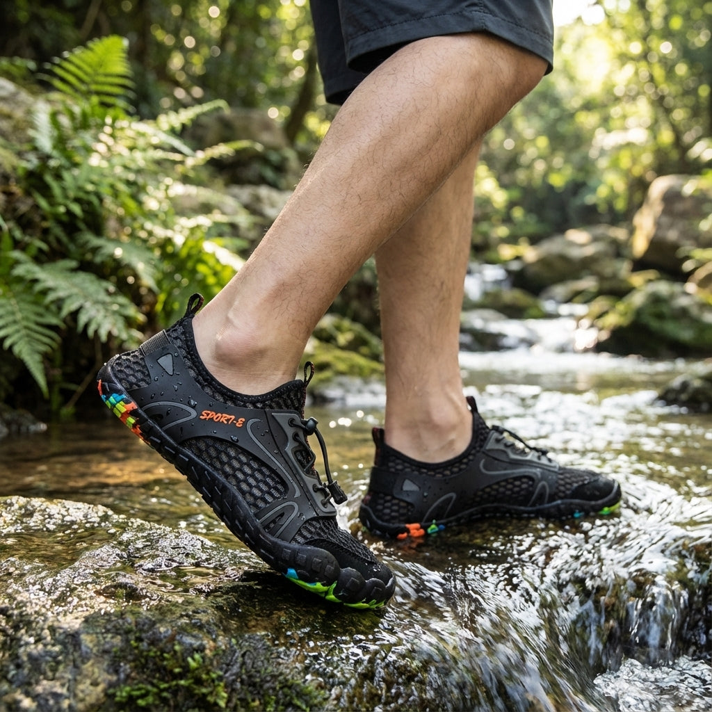 Unisex rutschfeste Outdoor Wasserschuhe Rodney für sicheren Halt und Komfort, ideal für Strand & Sport.