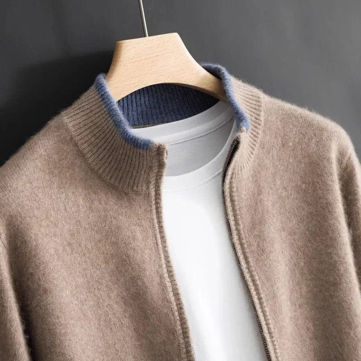 Dunkelgraue Businessjacke für Herren, elegante Oberbekleidung für professionelle Auftritte.