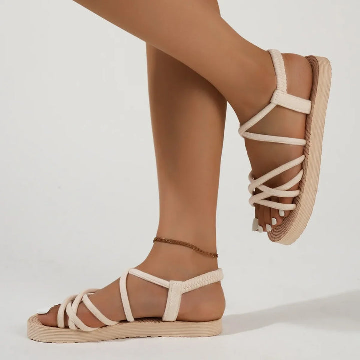 Komfortable Damensandalen, ideale Sommerschuhe für Strand, Urlaub und entspannte Alltagstage im Sommerstil.