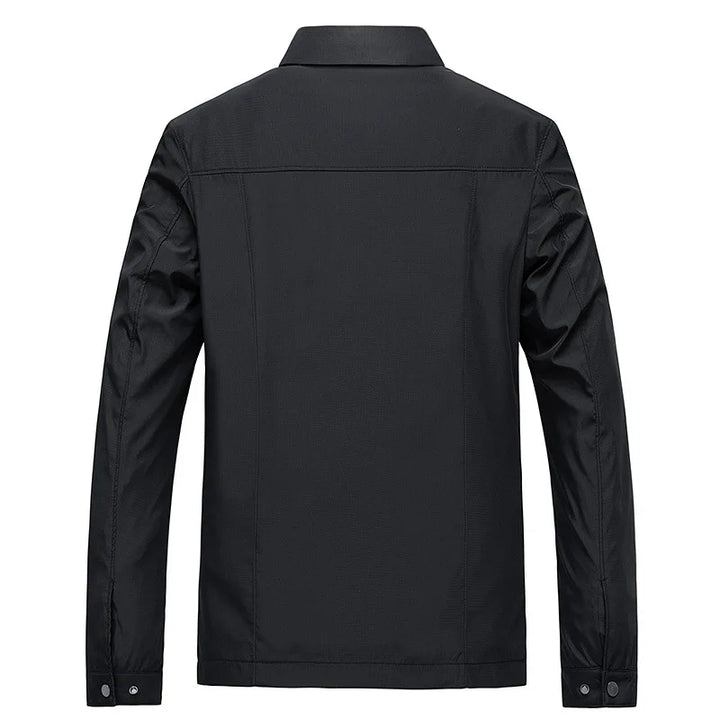 Moderne & klassische Herren Übergangsjacke in Schwarz, Beige oder Blau. Vielseitige Freizeitjacke S-XXL.