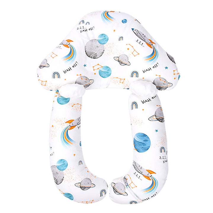Babykissen aus Biobaumwolle zur Vorbeugung von Plagiozephalie. Atmungsaktiv & hypoallergen für Säuglinge.