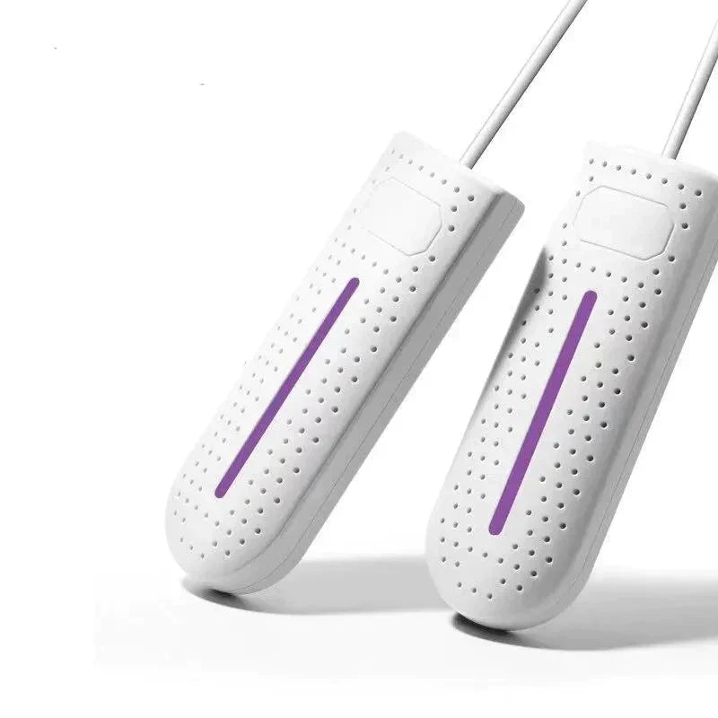 Kleiner, leistungsstarker UV-Schuh-Trockner, perfekt für Reisen, Schuhpflege und Hygiene.
