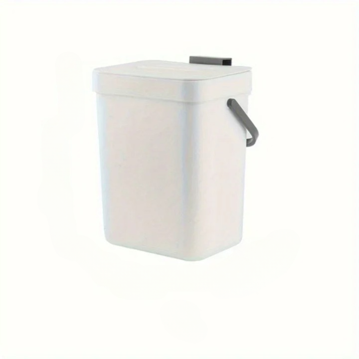 Leiseschließende Abfalltonne Nova, 3L/5L, mit dichtem Verschluss für geruchsfreie Lagerung in Küche oder Bad. 1+1 GRATIS.