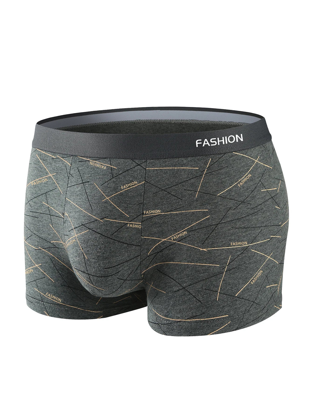Vier Herren Boxer Shorts im Multipack: Bequeme Unterwäsche für Sport und Freizeit, atmungsaktiv.