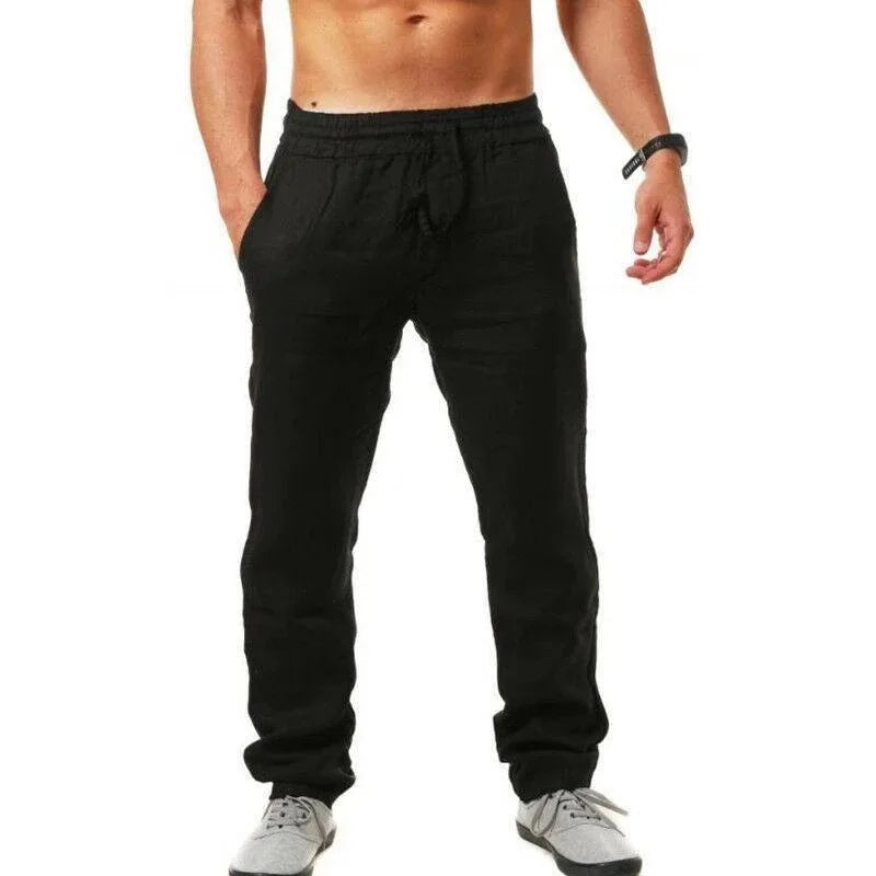 Vielseitige Herren-Frühlings-/Sommerhose, leicht & bequem, perfekt für Freizeit & Alltag.
