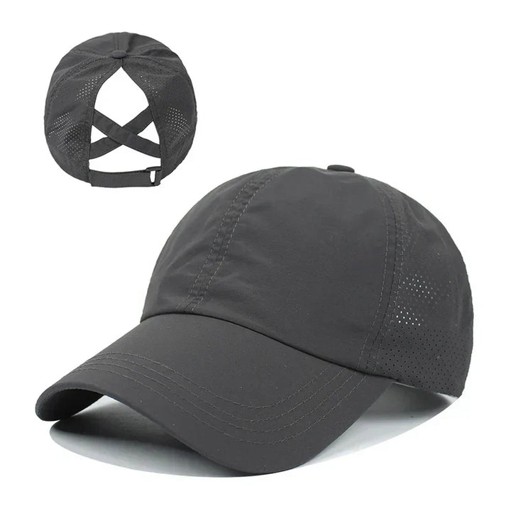 Stilvolle Unisex Freizeit-Kappe aus Mesh, atmungsaktiv & leicht, perfekt für Reisen und Sommer-Abenteuer.