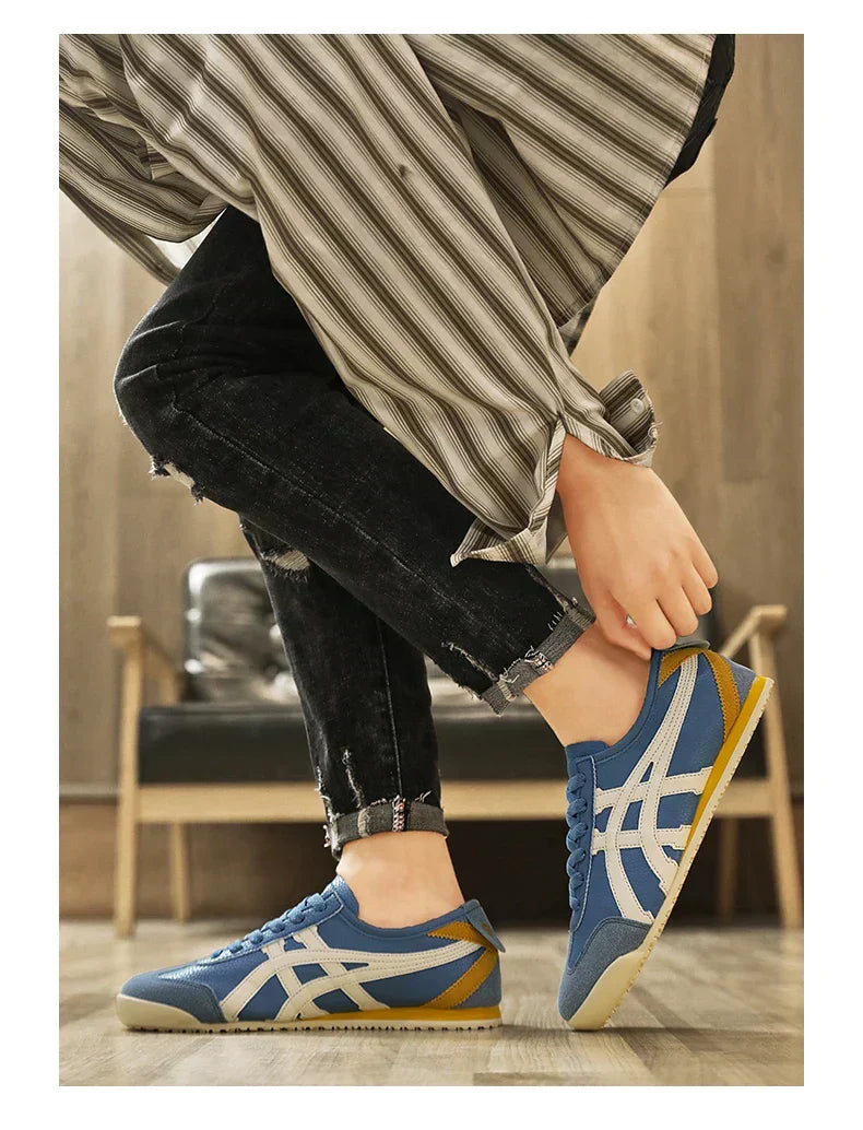 Vielseitige Unisex Geometrische Sneakers Milan. Stilvolle Sommer- & Freizeitschuhe für Damen & Herren, bequeme Passform.