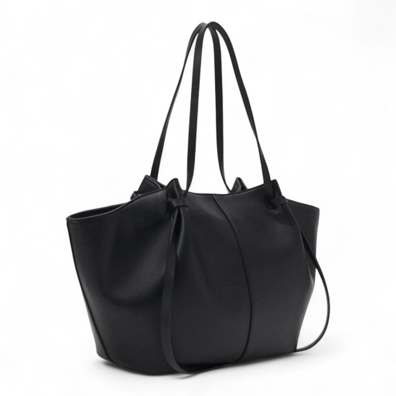 Stilvolle braune Damen Schultertasche aus PU-Leder, elegant und geräumig für jeden Anlass.