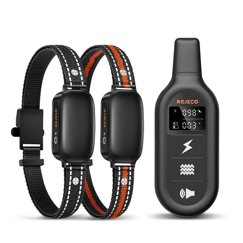Elektrisches Hundetraining-Halsband mit 1000m Reichweite für effektives Ferntraining & Gehorsam.