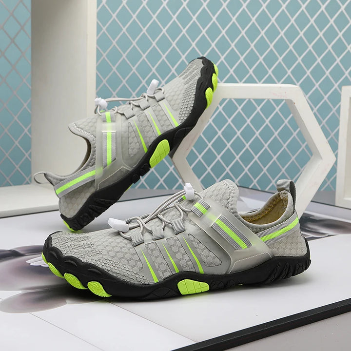 Robuste Unisex Aquaschuhe, schnelltrocknend und rutschfest, perfekt für Wasseraktivitäten und Outdoor-Sport.