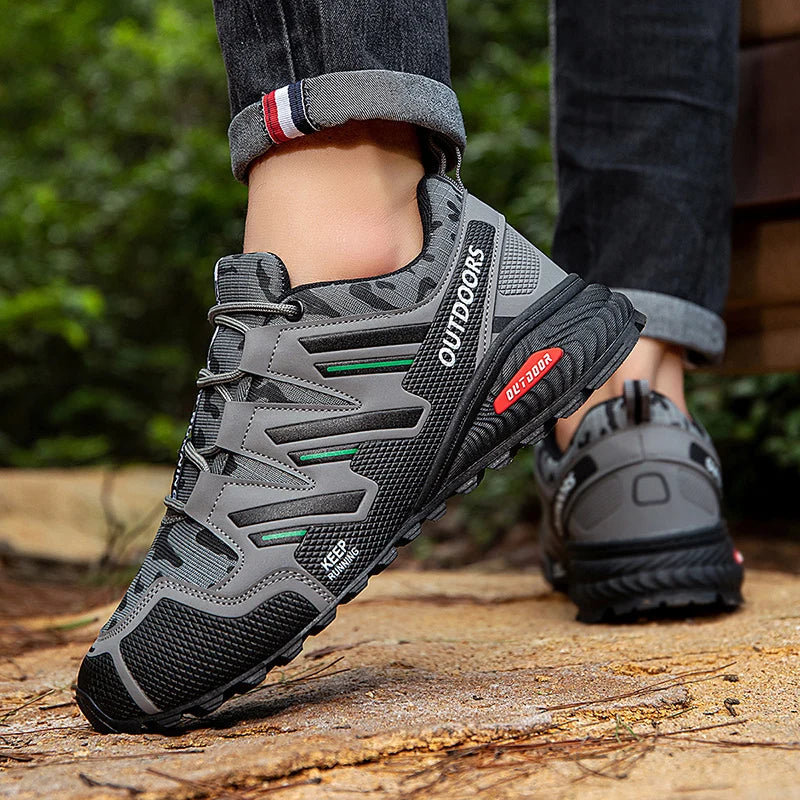 Wasserdichte Herren-Hiking-Schuhe, perfekt für Sport & Training. Rutschfeste Outdoor-Wanderschuhe.