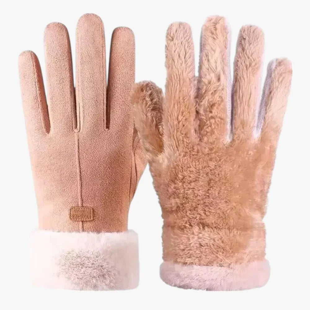 Modische, wetterfeste Damenhandschuhe. Ideal für den eleganten Auftritt im Winter und Schutz vor Kälte.